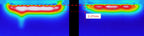 Bloom 6 thermography comparison showing heat depth