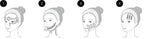 Bloom 6 eye and contour treatment steps 1 to 4