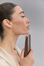 Model in profile with Photo Plus Deep Lift along the jaw